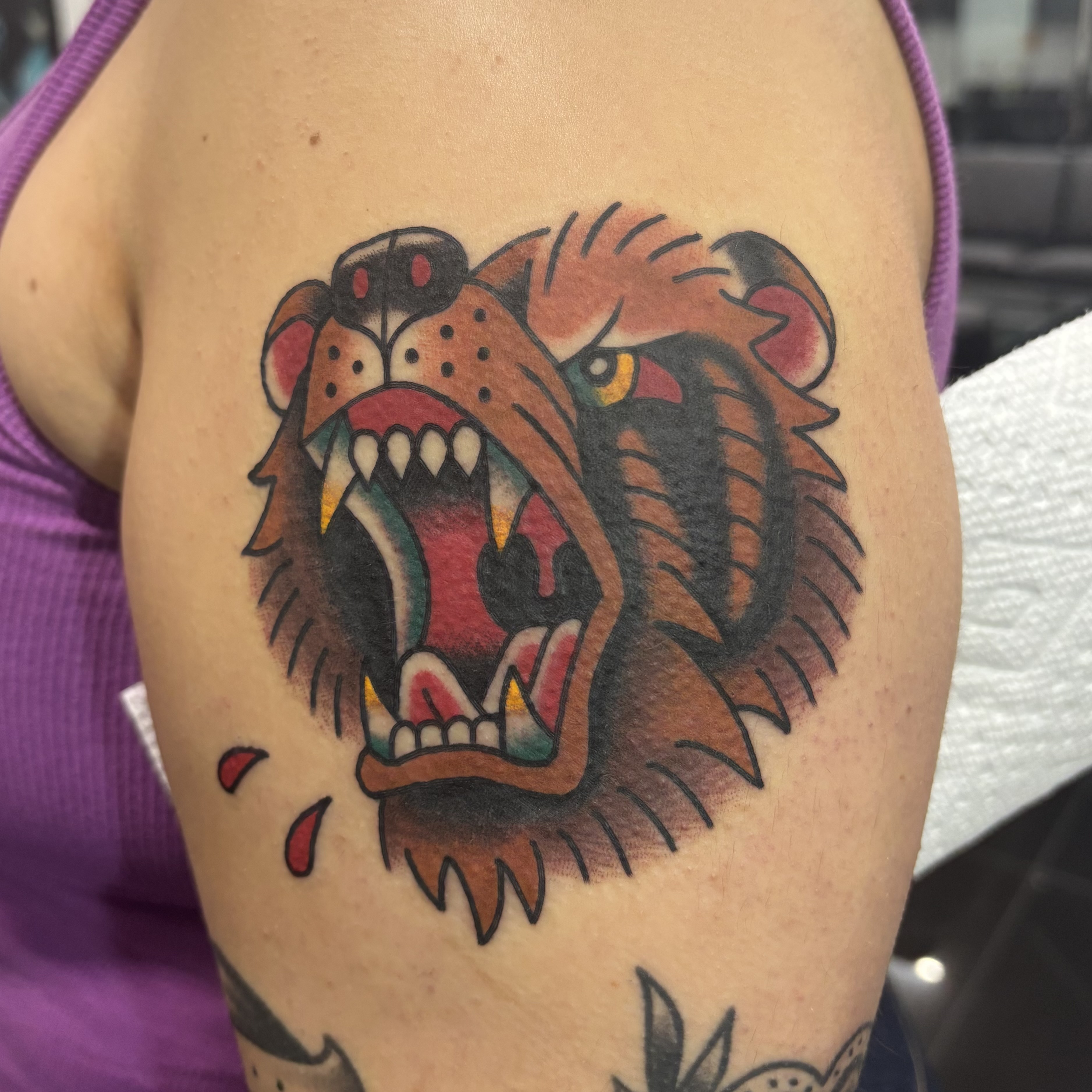 Florida-Themed Tattoo Sleeve: A Story of Pride, image size:3752x3752